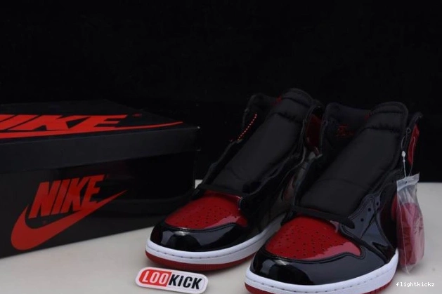 1 Patent OG Jordan Air High 555088-063 Bred 0829